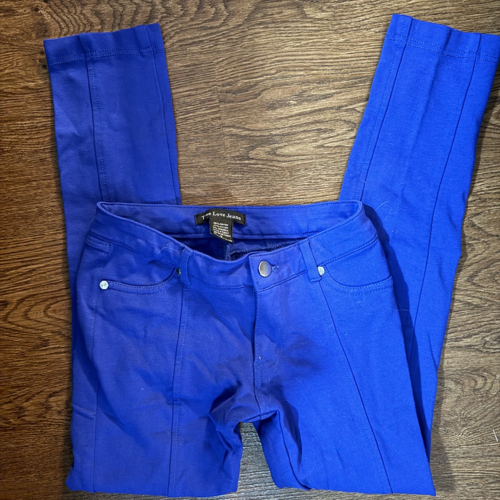 Royal Blue Women's Straight Leg Pants